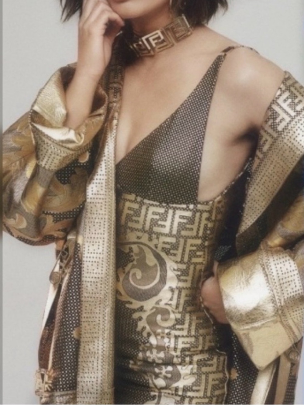 Fendi Goat Dress Pre Fall 2022
